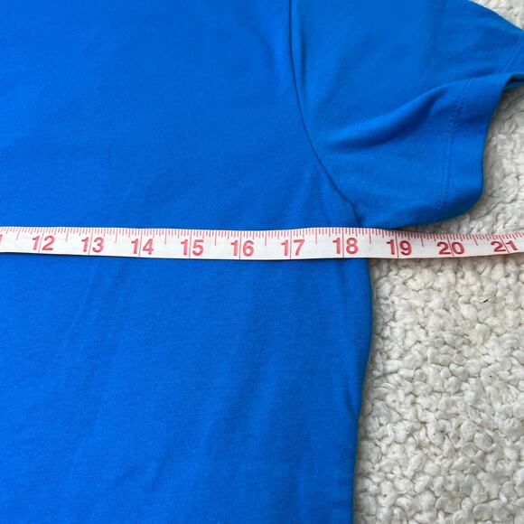 Gymnastic Coach Life Messy Bun Blue Vneck Jr XL - Picture 5 of 6